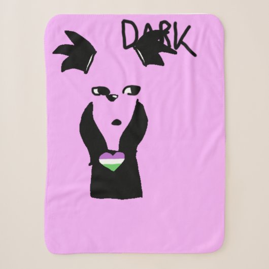 Couverture Sherpa fille noire (Devant)