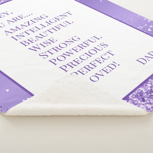 Couverture Sherpa Fille Vous Êtes Amusante (3/4)