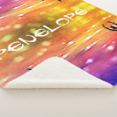 Couverture Sherpa Filles Danse Multicolore (3/4)