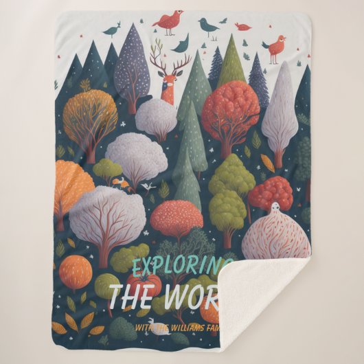 Couverture Sherpa Fils d'Imaginaire modifiables oiseaux forestiers,  (Devant)