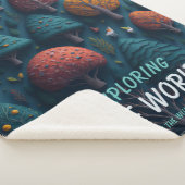 Couverture Sherpa Fils d'Imaginaire modifiables oiseaux forestiers, (3/4)