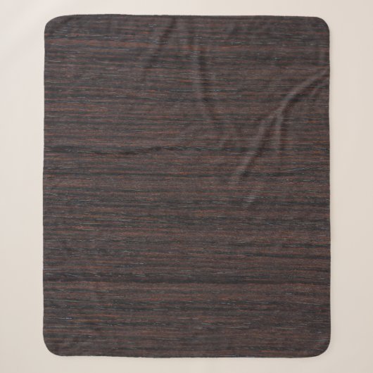 Couverture Sherpa Financer le bois lisse texture claire (Devant)