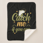 Couverture Sherpa Fishing Art Catch Me If You Can (Devant)