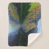 Couverture Sherpa Fjord norvégien approchant du coucher du soleil (Devant)