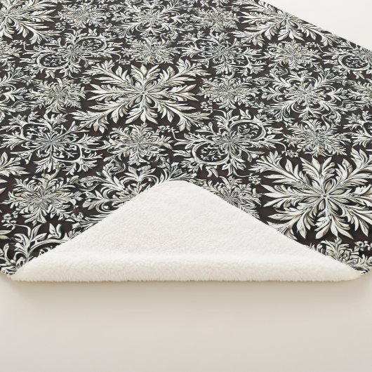 Couverture Sherpa Flacons de neige mignons (3/4)