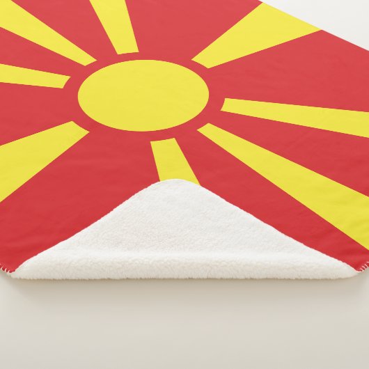 Couverture Sherpa Flag de Macedonia (3/4)