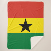 Couverture Sherpa Flag du Ghana (Devant)