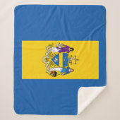 Couverture Sherpa Flag of Philadelphia, Pennsylvania (Devant)