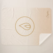 Couverture Sherpa Flame Sacrée du Foyer (Devant (Horizontal))