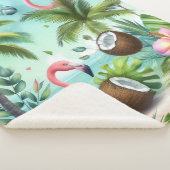 Couverture Sherpa Flamingo Haven (3/4)