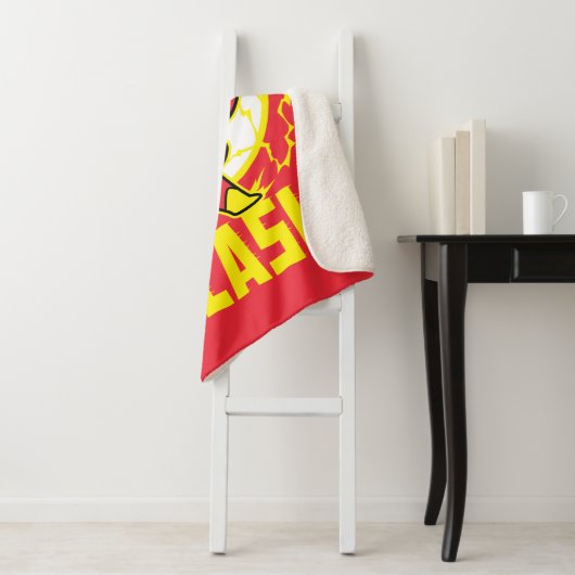 Couverture Sherpa Flash Chibi Avec Électricité (En situation)