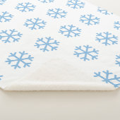 Couverture Sherpa Flèche de neige bleue Sherpa Blanket (3/4)
