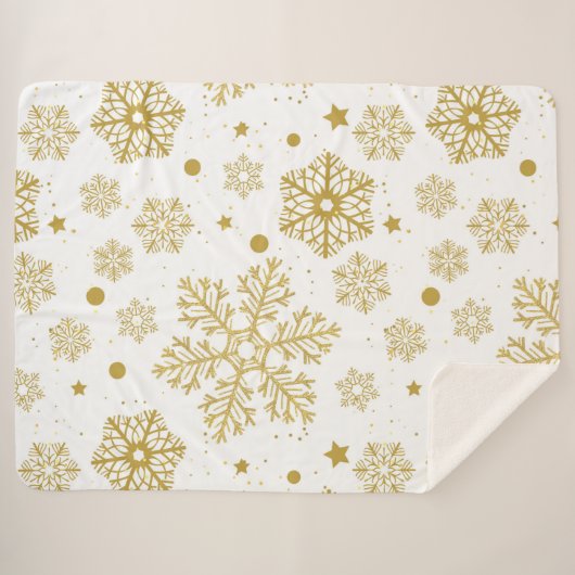 Couverture Sherpa Flèche dorée (Devant (Horizontal))