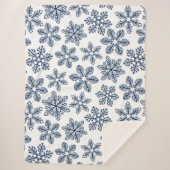 Couverture Sherpa Flèches bleues (Devant)