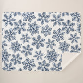 Couverture Sherpa Flèches bleues (Devant (Horizontal))