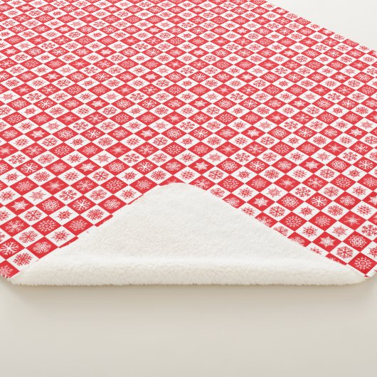 Couverture Sherpa Flèches de neige de vacances Sherpa Blanket (3/4)