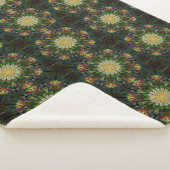 Couverture Sherpa Fleur courbée (3/4)