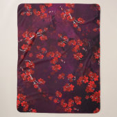 Couverture Sherpa Fleur de Cerisier 3 (Devant)