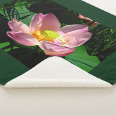 Couverture Sherpa Fleur de lotus (3/4)