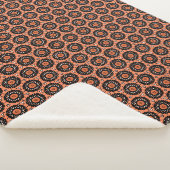 Couverture Sherpa Fleur d'Orange d'Automne (3/4)