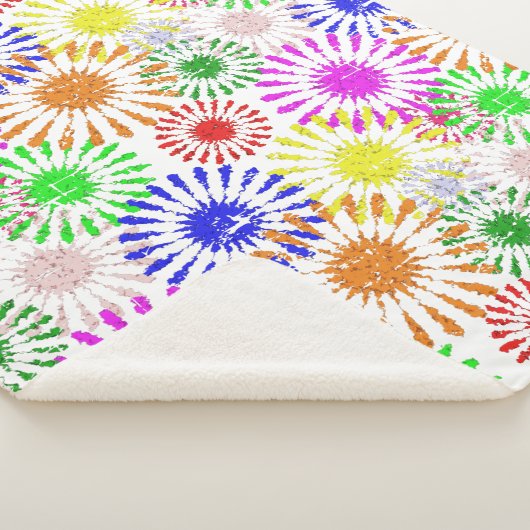 Couverture Sherpa Fleur en panne (3/4)