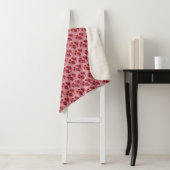Couverture Sherpa Fleurs (En situation)