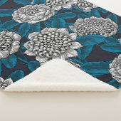 Couverture Sherpa Fleurs blanches de waratah (3/4)