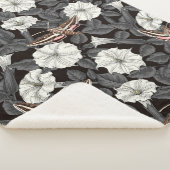 Couverture Sherpa Fleurs de lune et sphinx Moths 2 (3/4)