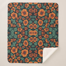 Fleurs de Nasturtium à motifs floraux