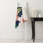 Couverture Sherpa Fleurs de printemps (En situation)