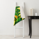 Couverture Sherpa Fleurs de soleil (En situation)