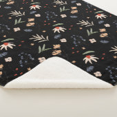 Couverture Sherpa Fleurs d'eau simples 1 (3/4)