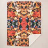 COUVERTURE SHERPA FLEURS D'ÉTÉ (Devant)