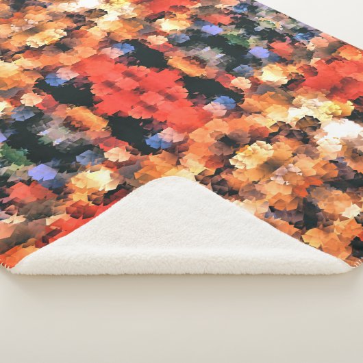 COUVERTURE SHERPA FLEURS D'ÉTÉ (3/4)