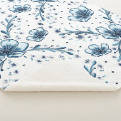 COUVERTURE SHERPA FLEURS D'HIVER (3/4)