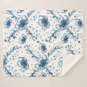 COUVERTURE SHERPA FLEURS D'HIVER (Devant (Horizontal))