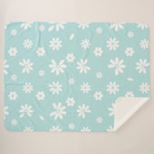 Couverture Sherpa Fleurs et pétales 10 (Devant (Horizontal))