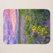 Couverture Sherpa Fleurs | North Dakota Red River Valley (Devant (Horizontal))
