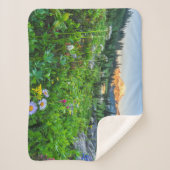 Couverture Sherpa Fleurs | Parc national du Mont Rainier (Devant)