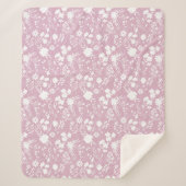 Couverture Sherpa Fleurs sur net 01.bx4 Lpink BG (Devant)