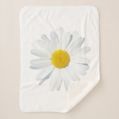 Couverture Sherpa Fleurs | Taille unique (Devant)