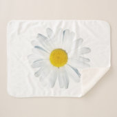 Couverture Sherpa Fleurs | Taille unique (Devant (Horizontal))