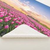 Couverture Sherpa Fleurs | Tulips Holland Sud, Pays-Bas (3/4)