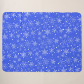Couverture Sherpa Flocon de Neige (Devant (Horizontal))