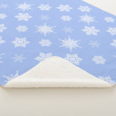 Couverture Sherpa Flocon de neige (3/4)
