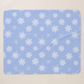 Couverture Sherpa Flocon de neige (Devant (Horizontal))