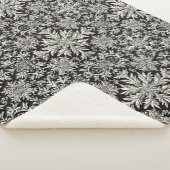 Couverture Sherpa Flocons mignons (3/4)
