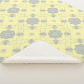 Couverture Sherpa Flora Royale Floral Art Blanket (3/4)