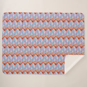 Couverture Sherpa Floraison (Devant (Horizontal))