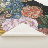 Couverture Sherpa Floral baroque - Bouquet (3/4)